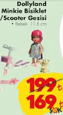 GOKİDY OYUNCAK DOLLYLAND MİNKİE BİSİKLET/SCOOTER GEZİSİ indirimli fiyat GOKİDY OYUNCAK DOLLYLAND MİNKİE BİSİKLET/SCOOTER GEZİSİ fiyat ve kampanya bilgisi
